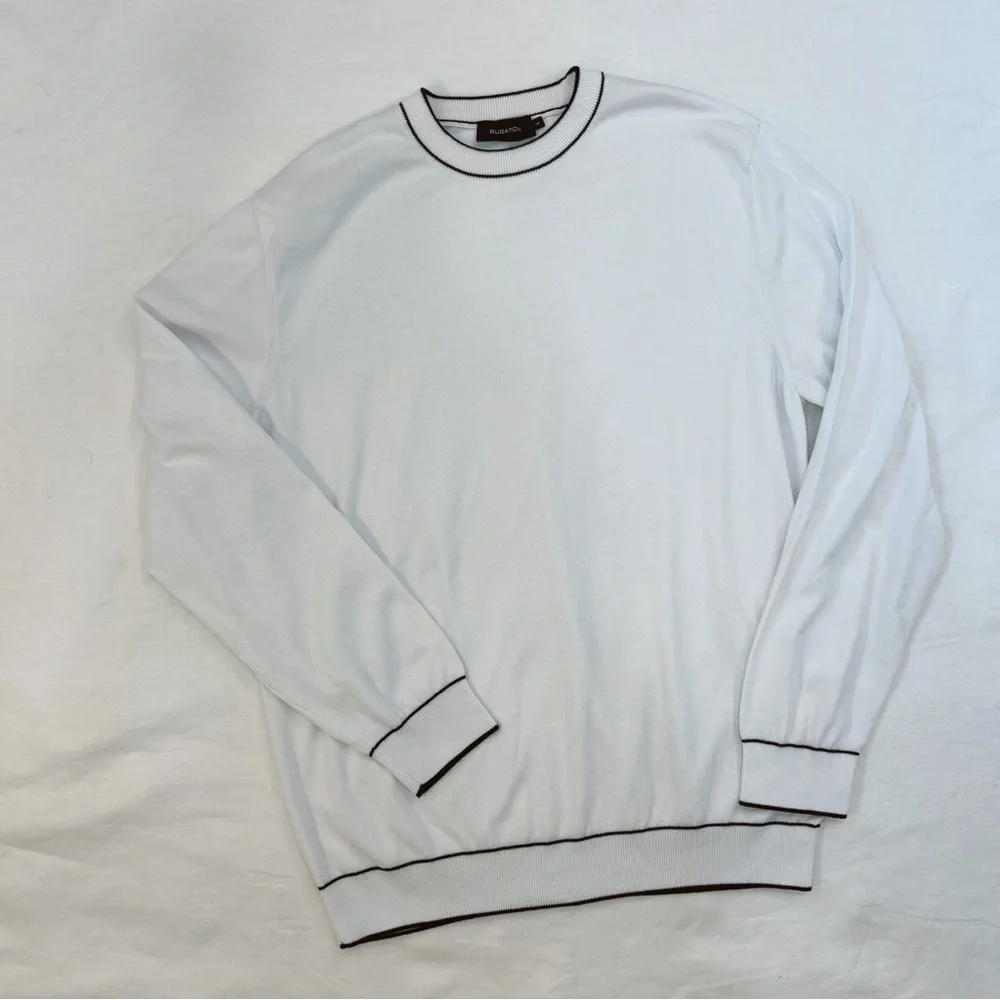 Bugatchi Solid Crew‎ Neck Sweater